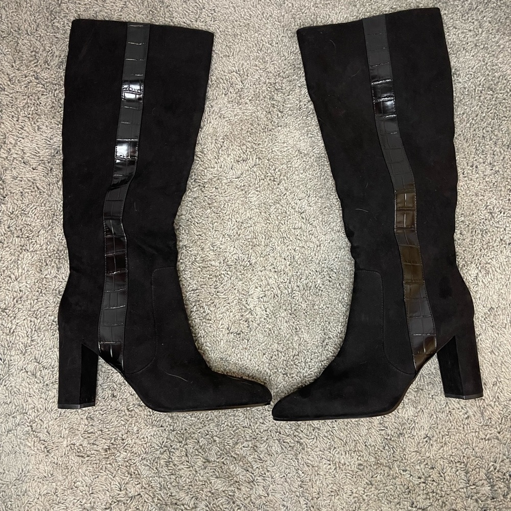 14th & Union Jacki Tall Block Heel Boot 8.5 - image 6